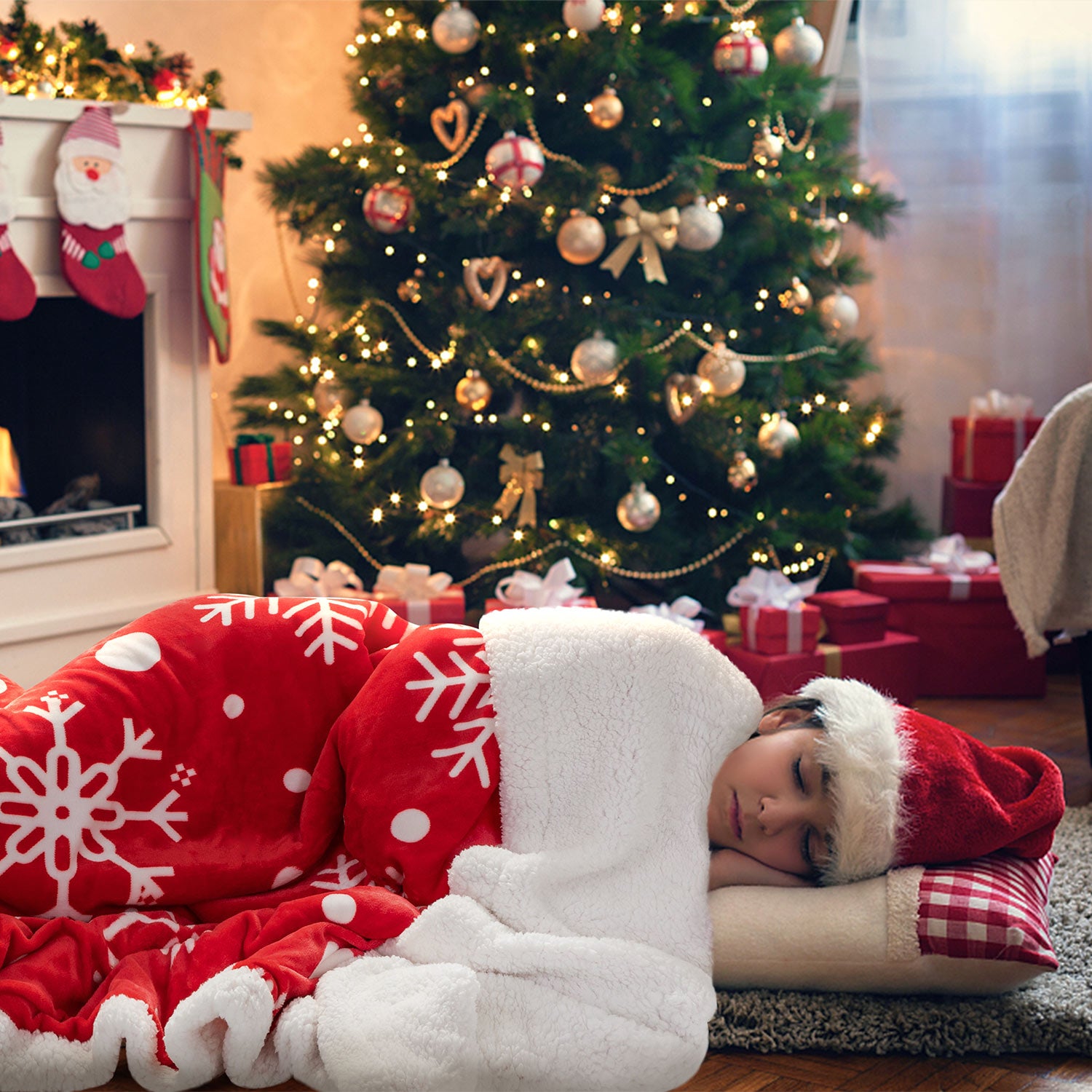 Christmas Throw Blanket